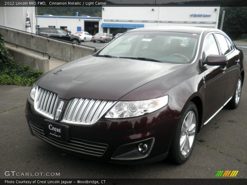 Cinnamon Metallic / Light Camel 2012 Lincoln MKS FWD