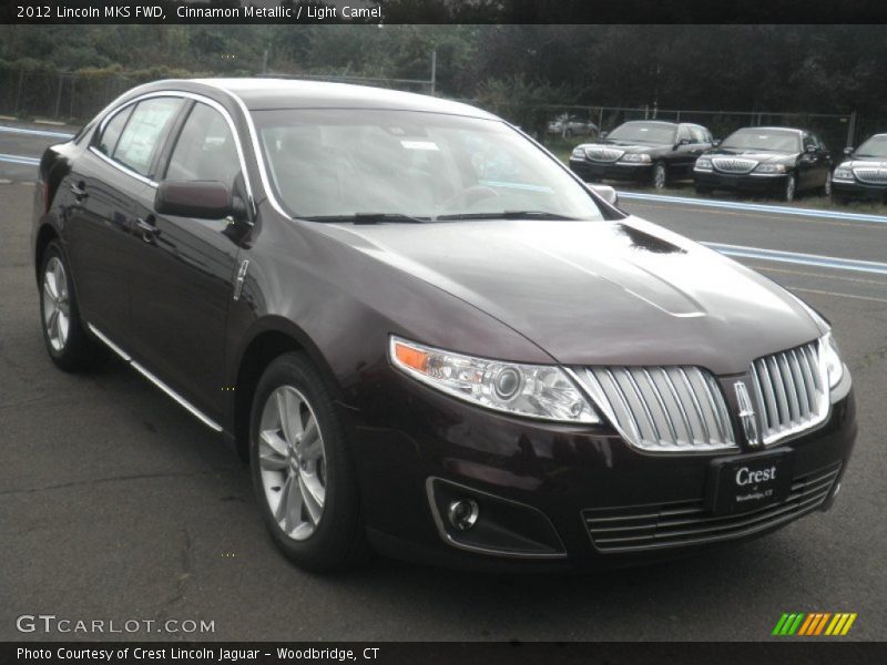 Cinnamon Metallic / Light Camel 2012 Lincoln MKS FWD