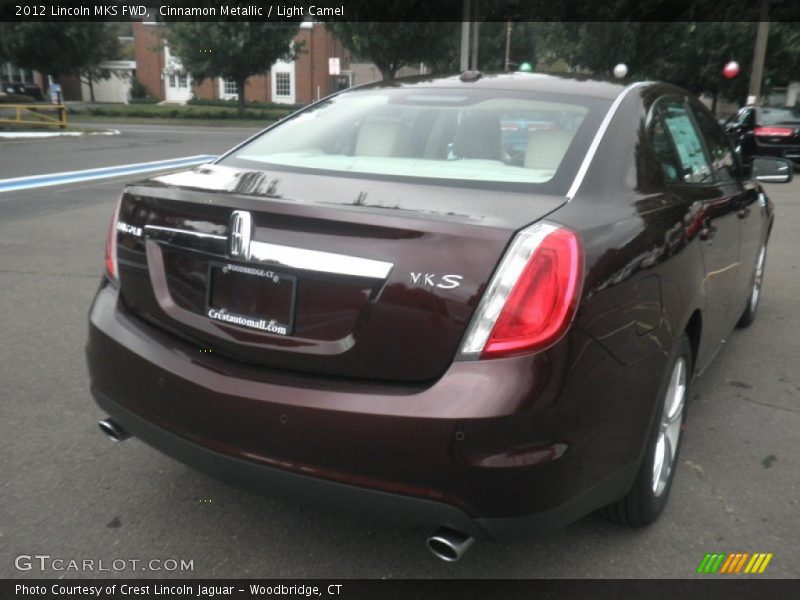 Cinnamon Metallic / Light Camel 2012 Lincoln MKS FWD