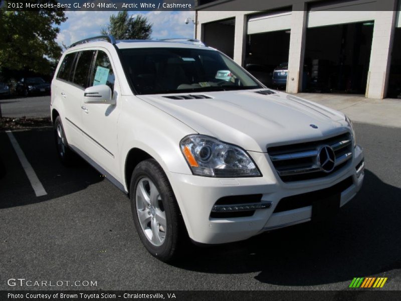 Arctic White / Cashmere 2012 Mercedes-Benz GL 450 4Matic