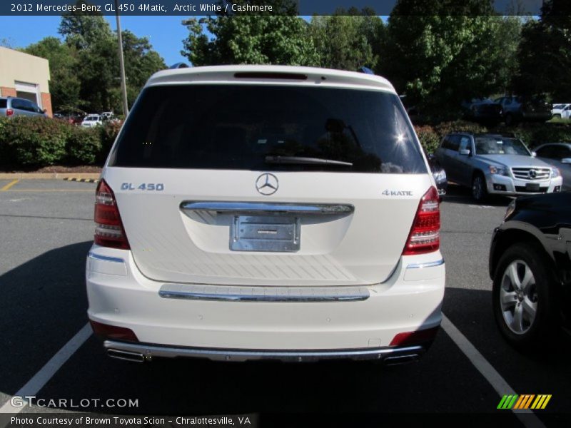Arctic White / Cashmere 2012 Mercedes-Benz GL 450 4Matic