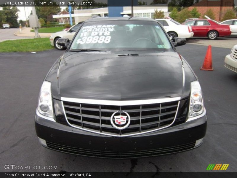 Black Raven / Ebony 2011 Cadillac DTS Premium