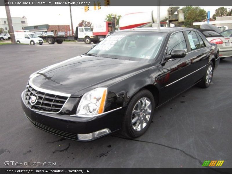 Black Raven / Ebony 2011 Cadillac DTS Premium