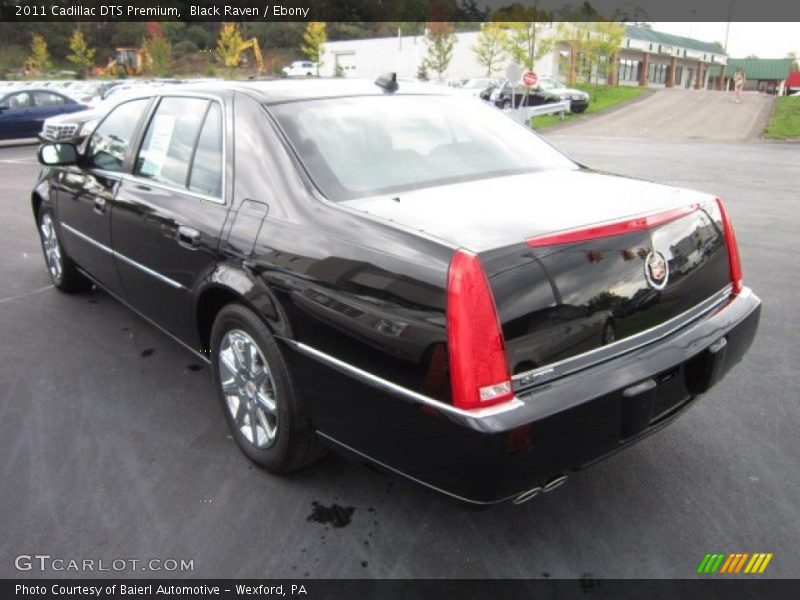 Black Raven / Ebony 2011 Cadillac DTS Premium