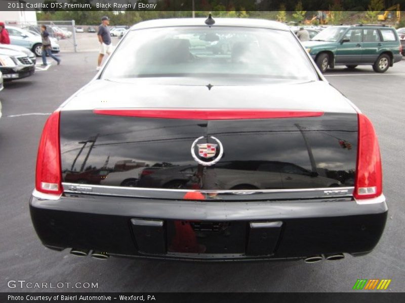 Black Raven / Ebony 2011 Cadillac DTS Premium