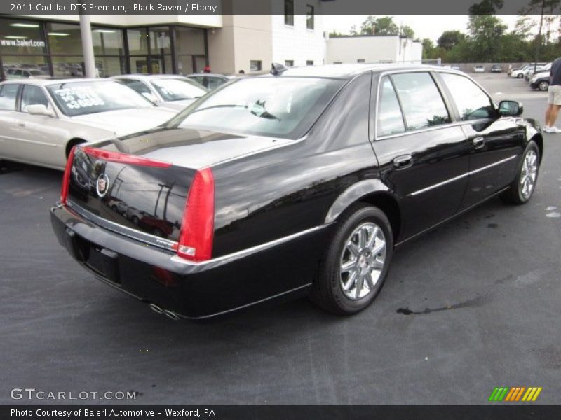 Black Raven / Ebony 2011 Cadillac DTS Premium