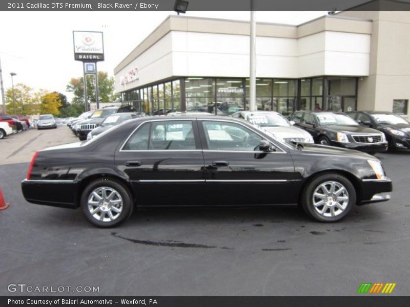Black Raven / Ebony 2011 Cadillac DTS Premium