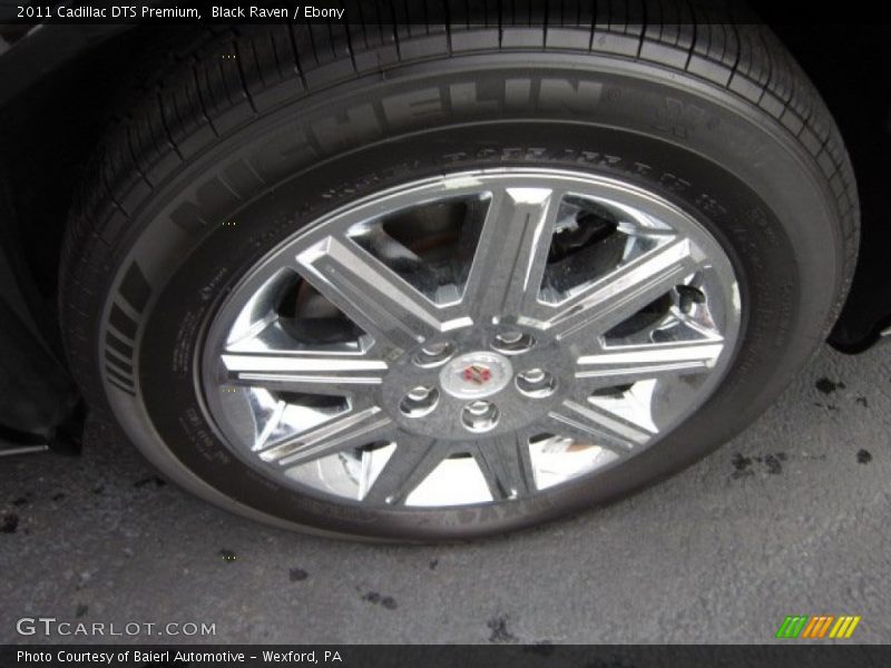 Black Raven / Ebony 2011 Cadillac DTS Premium