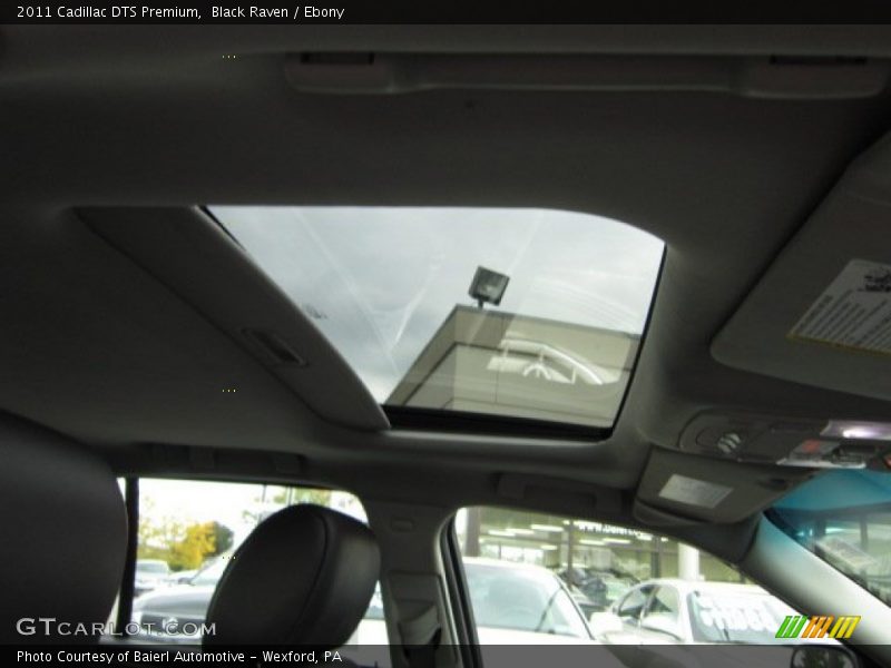 Black Raven / Ebony 2011 Cadillac DTS Premium