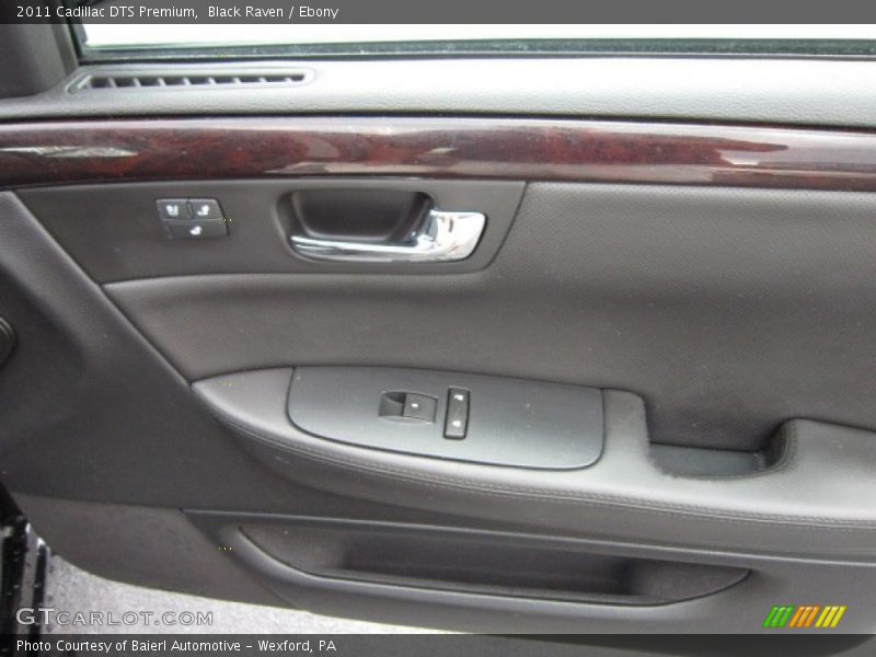 Black Raven / Ebony 2011 Cadillac DTS Premium