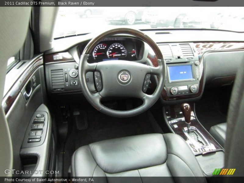 Black Raven / Ebony 2011 Cadillac DTS Premium