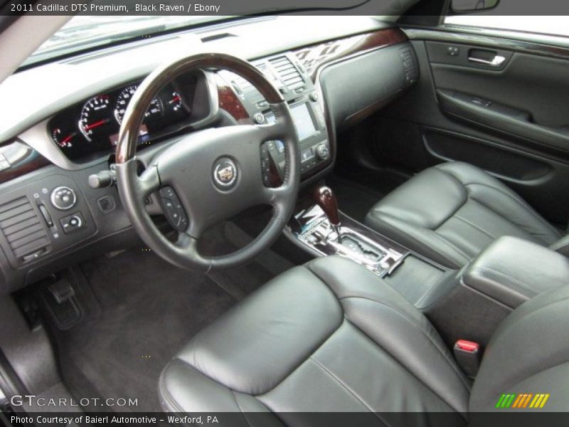 Black Raven / Ebony 2011 Cadillac DTS Premium