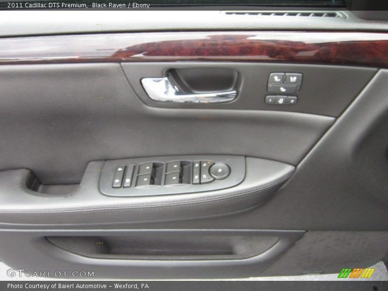 Black Raven / Ebony 2011 Cadillac DTS Premium