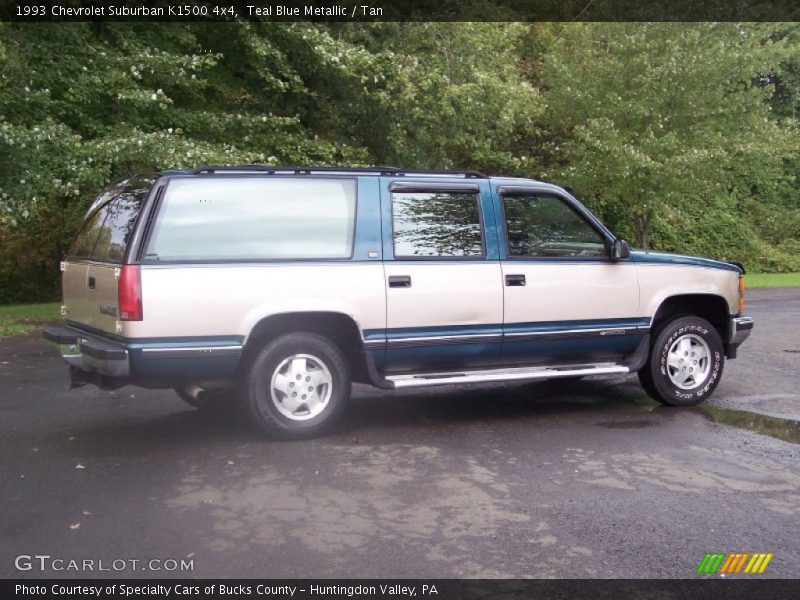 Teal Blue Metallic / Tan 1993 Chevrolet Suburban K1500 4x4