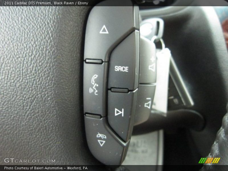 Black Raven / Ebony 2011 Cadillac DTS Premium