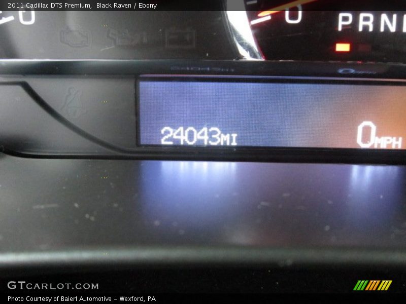 Black Raven / Ebony 2011 Cadillac DTS Premium
