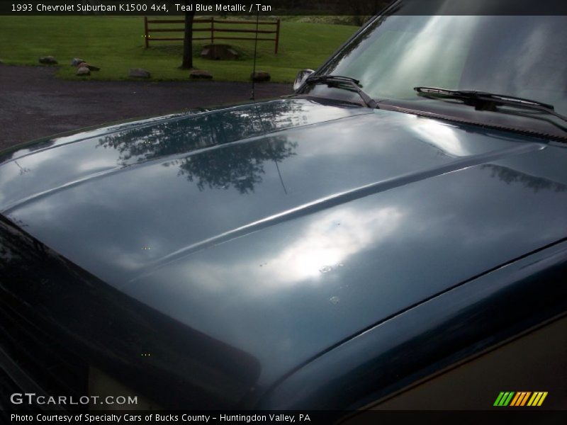 Teal Blue Metallic / Tan 1993 Chevrolet Suburban K1500 4x4