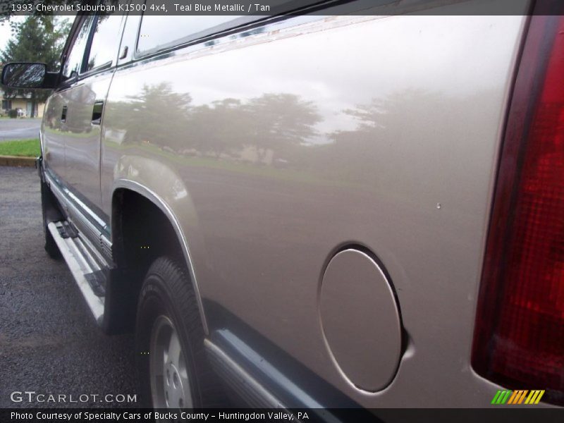 Teal Blue Metallic / Tan 1993 Chevrolet Suburban K1500 4x4