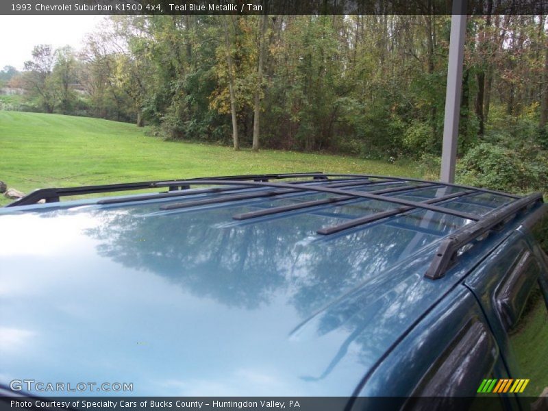Teal Blue Metallic / Tan 1993 Chevrolet Suburban K1500 4x4