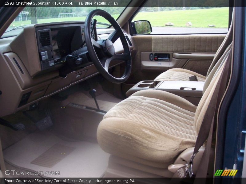  1993 Suburban K1500 4x4 Tan Interior
