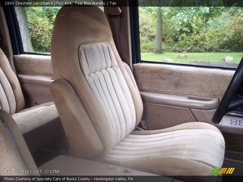 Teal Blue Metallic / Tan 1993 Chevrolet Suburban K1500 4x4