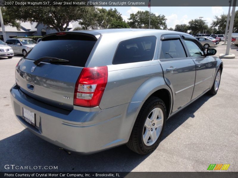 Silver Steel Metallic / Dark Slate Gray/Light Graystone 2007 Dodge Magnum SXT