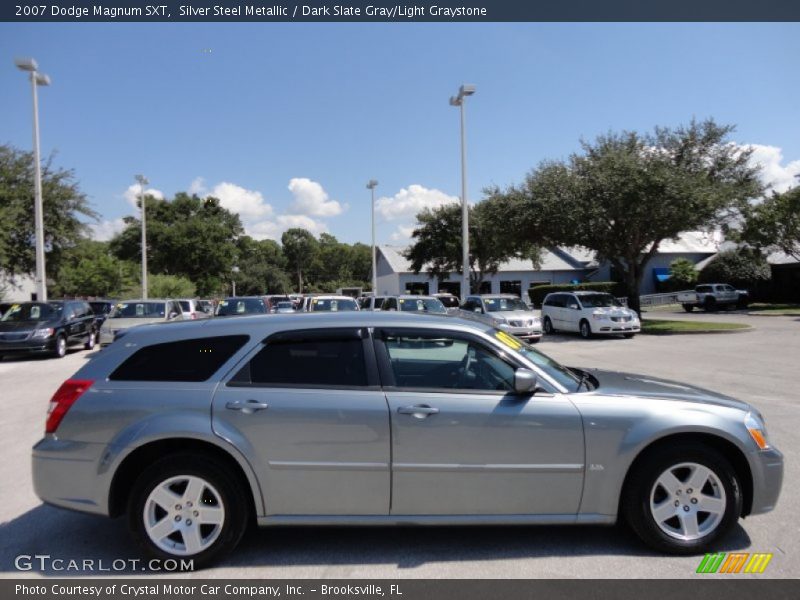 Silver Steel Metallic / Dark Slate Gray/Light Graystone 2007 Dodge Magnum SXT