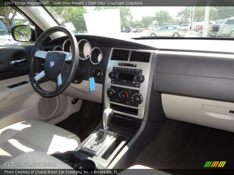 Silver Steel Metallic / Dark Slate Gray/Light Graystone 2007 Dodge Magnum SXT
