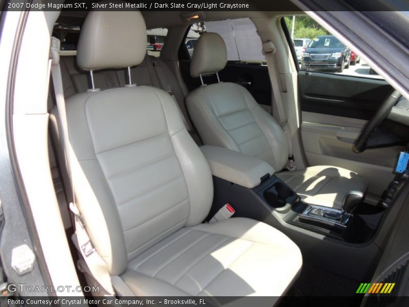 Silver Steel Metallic / Dark Slate Gray/Light Graystone 2007 Dodge Magnum SXT