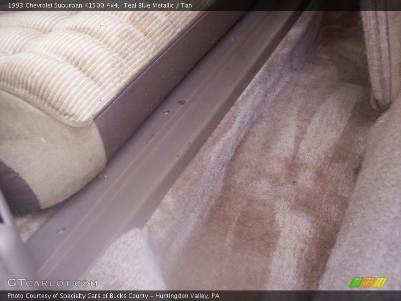 Teal Blue Metallic / Tan 1993 Chevrolet Suburban K1500 4x4