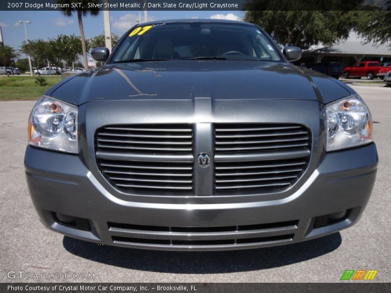 Silver Steel Metallic / Dark Slate Gray/Light Graystone 2007 Dodge Magnum SXT
