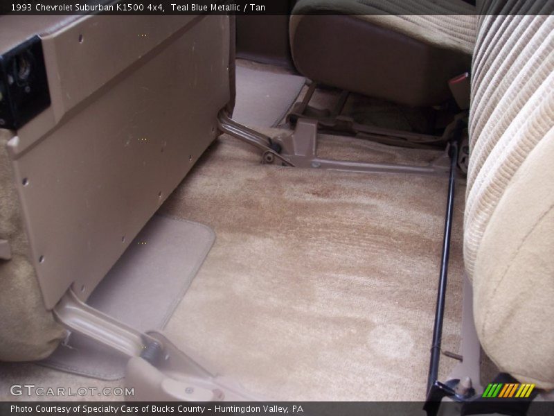 Teal Blue Metallic / Tan 1993 Chevrolet Suburban K1500 4x4