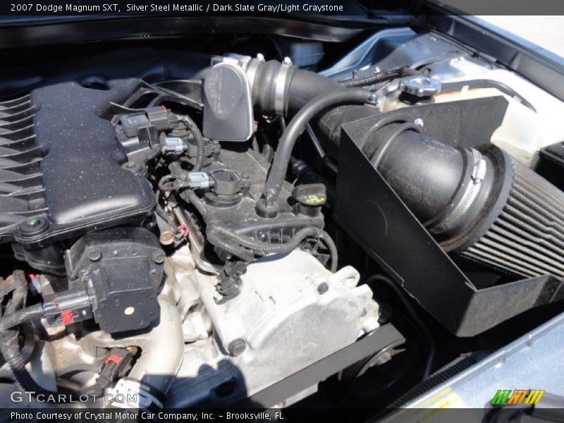 Silver Steel Metallic / Dark Slate Gray/Light Graystone 2007 Dodge Magnum SXT