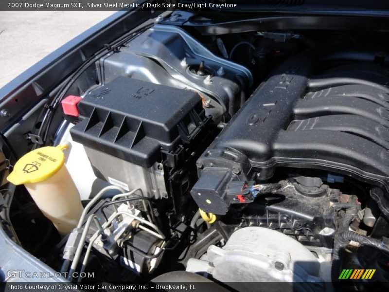 Silver Steel Metallic / Dark Slate Gray/Light Graystone 2007 Dodge Magnum SXT