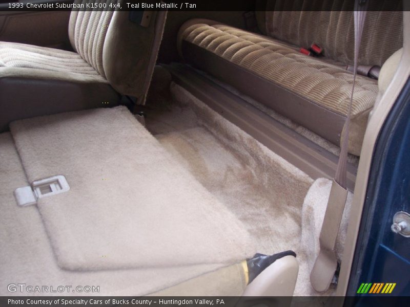Teal Blue Metallic / Tan 1993 Chevrolet Suburban K1500 4x4