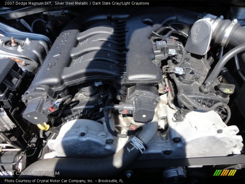 Silver Steel Metallic / Dark Slate Gray/Light Graystone 2007 Dodge Magnum SXT
