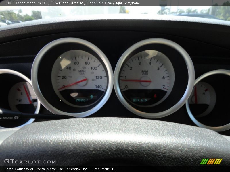 Silver Steel Metallic / Dark Slate Gray/Light Graystone 2007 Dodge Magnum SXT