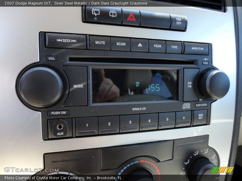 Silver Steel Metallic / Dark Slate Gray/Light Graystone 2007 Dodge Magnum SXT