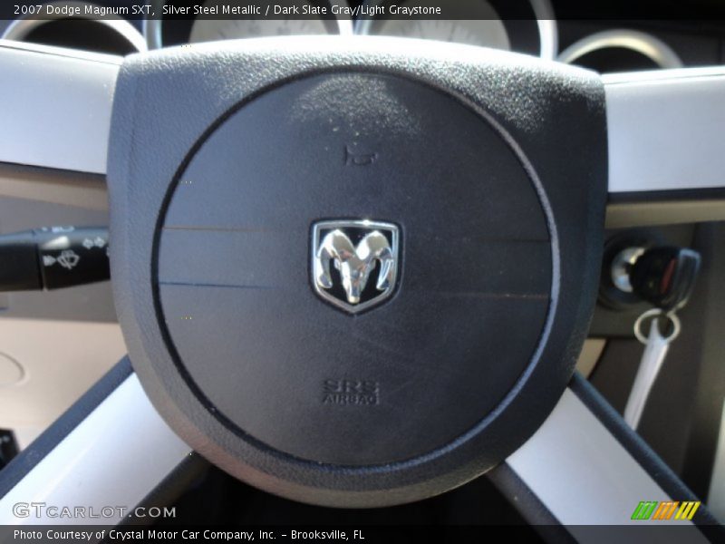Silver Steel Metallic / Dark Slate Gray/Light Graystone 2007 Dodge Magnum SXT