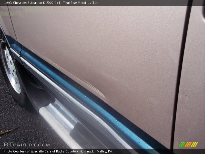 Teal Blue Metallic / Tan 1993 Chevrolet Suburban K1500 4x4
