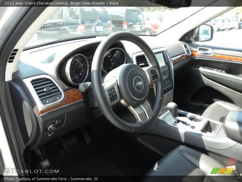 Bright Silver Metallic / Black 2011 Jeep Grand Cherokee Limited