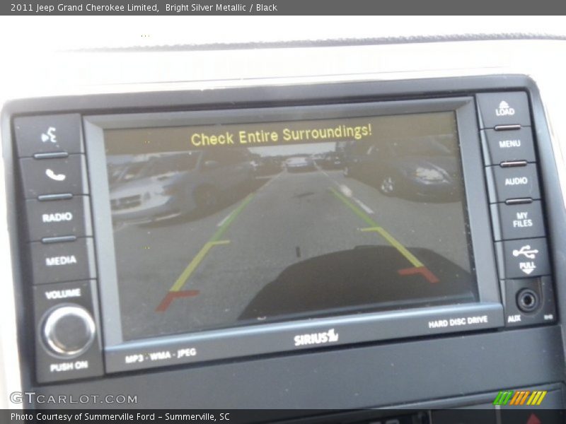 Bright Silver Metallic / Black 2011 Jeep Grand Cherokee Limited