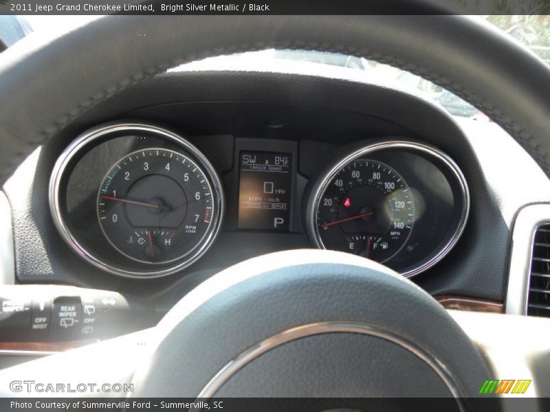 Bright Silver Metallic / Black 2011 Jeep Grand Cherokee Limited