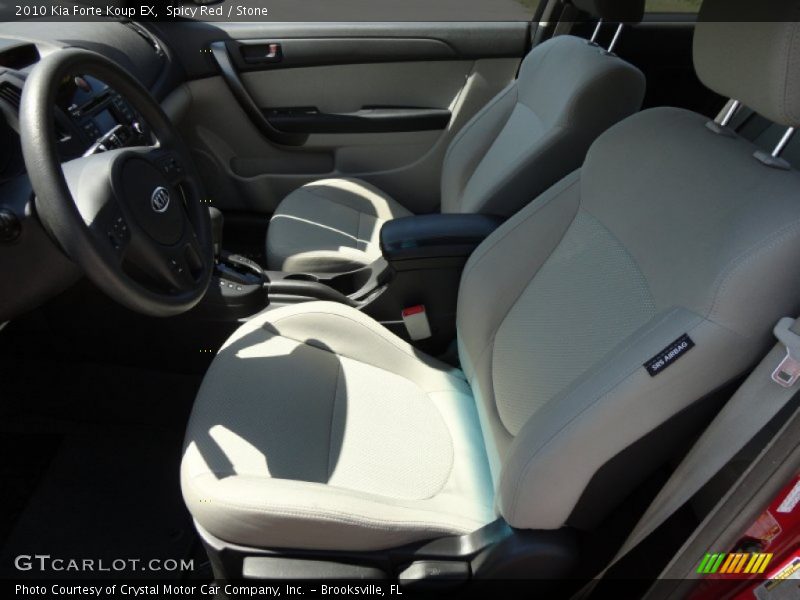 Spicy Red / Stone 2010 Kia Forte Koup EX