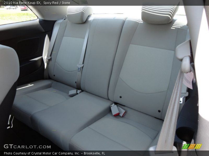 Spicy Red / Stone 2010 Kia Forte Koup EX