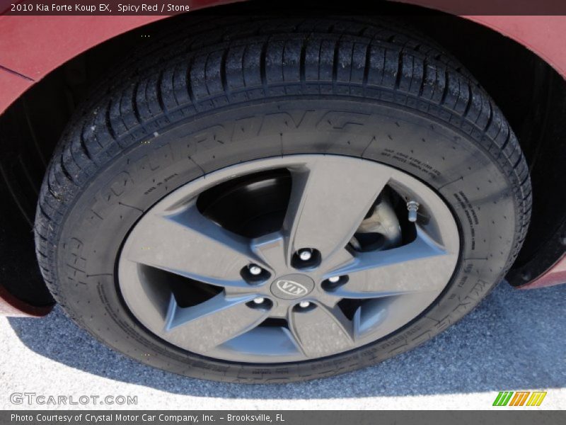 Spicy Red / Stone 2010 Kia Forte Koup EX