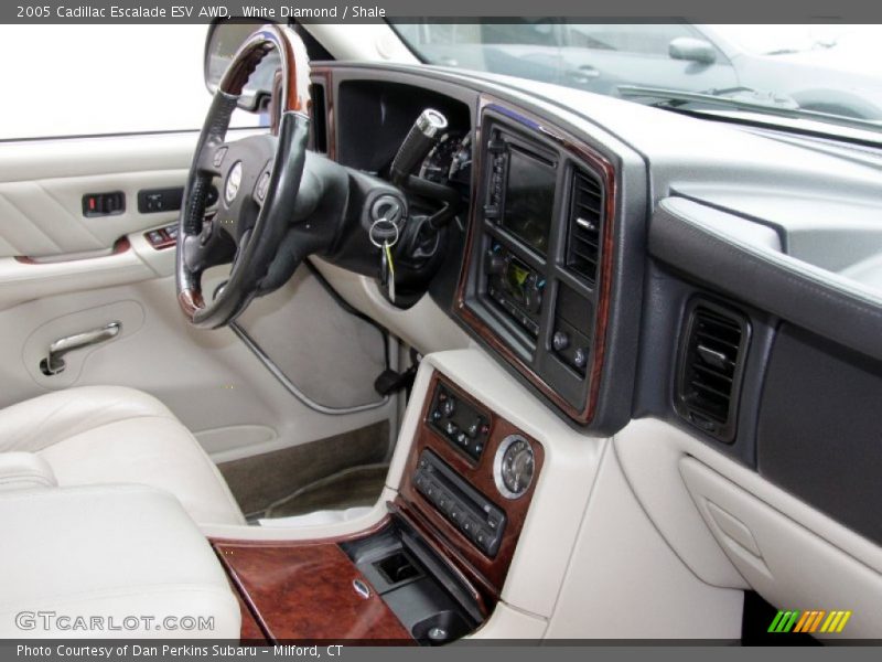 White Diamond / Shale 2005 Cadillac Escalade ESV AWD