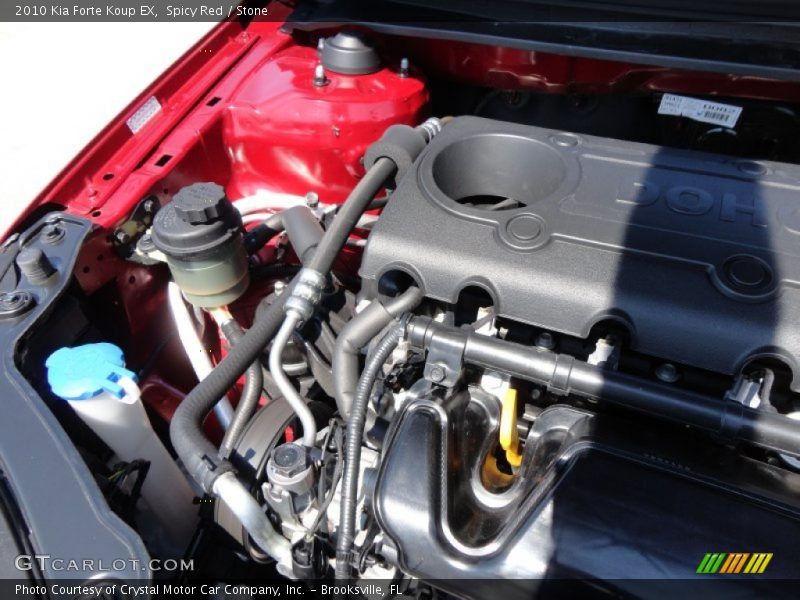 Spicy Red / Stone 2010 Kia Forte Koup EX