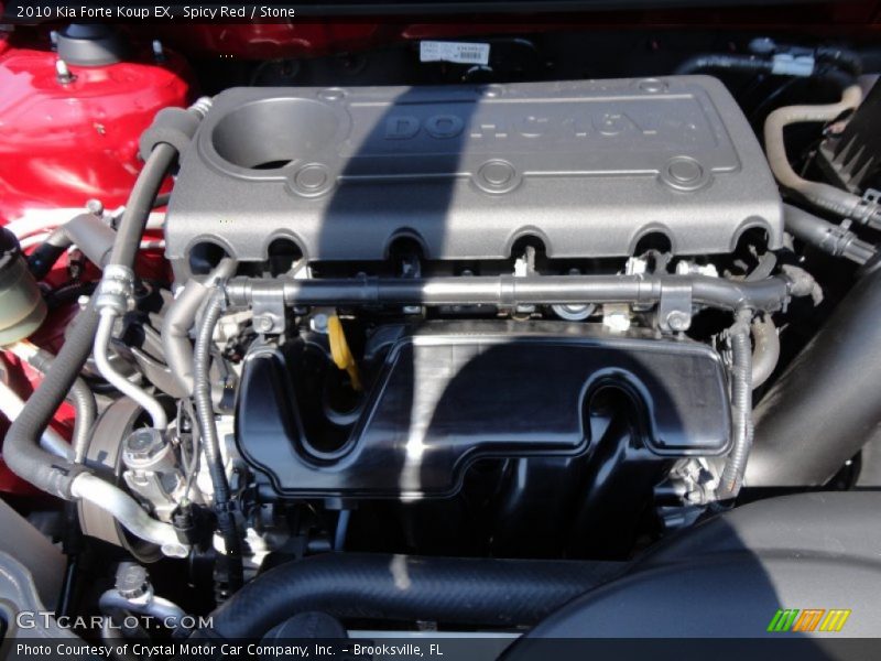 Spicy Red / Stone 2010 Kia Forte Koup EX