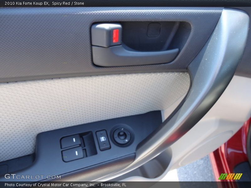 Spicy Red / Stone 2010 Kia Forte Koup EX